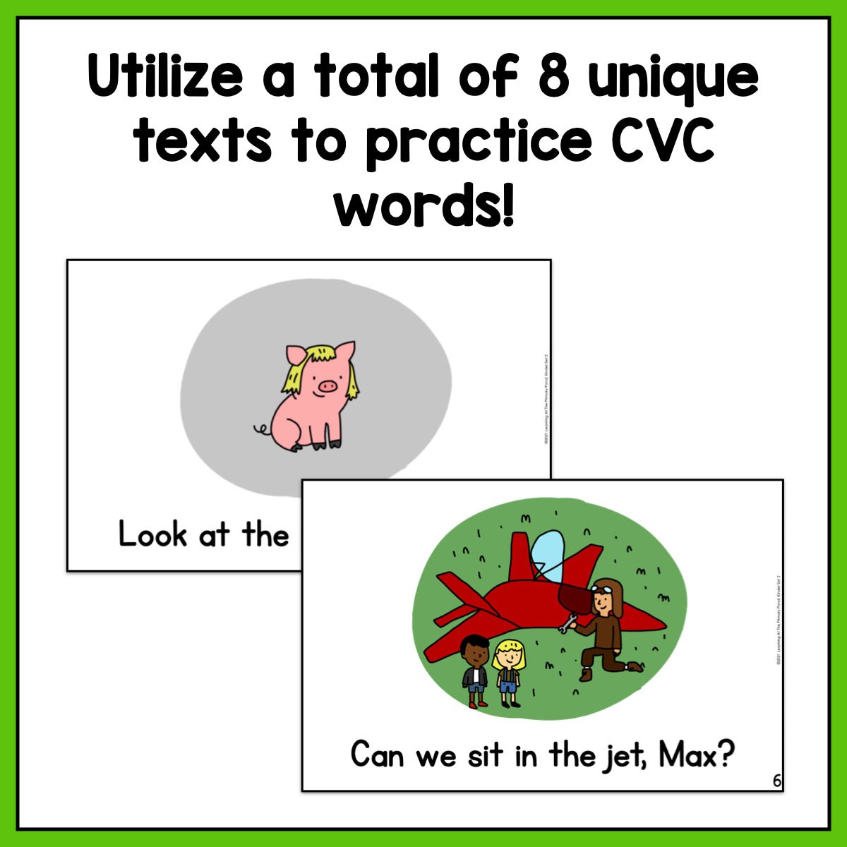 Decodable Readers | CVC Words | Kindergarten Set 2 | SOR aligned - learning-at-the-primary-pond