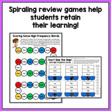 High Frequency Word Games | Dolch Pre-Primer Words - learning-at-the-primary-pond