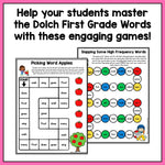 High Frequency Word Games | Dolch Second Grade Words - learning-at-the-primary-pond