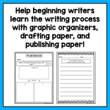 Kindergarten Writing Prompts | Informational, Narrative, Opinion Writing BUNDLE - learning-at-the-primary-pond
