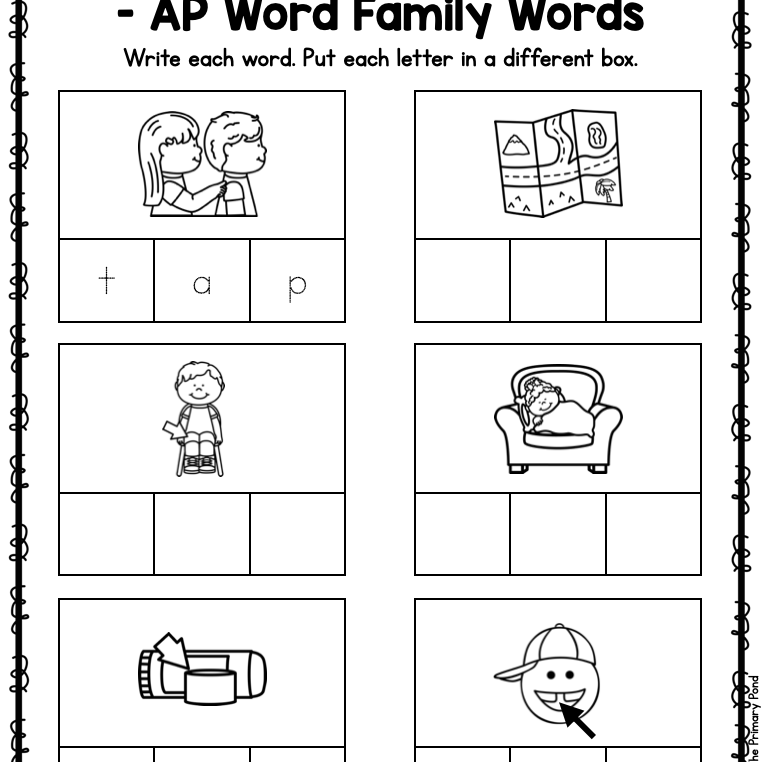 CVC Words Parent Pack ~ Targeted Skill Pack for K-3 - learning-at-the-primary-pond