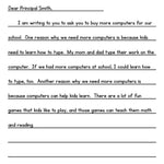 First Grade Persuasive Letter Writing Lessons {1st Grade Writing Workshop Unit 7} - learning-at-the-primary-pond