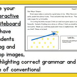 Grammar & Writing Conventions No-Prep Interactive Whiteboard Passages - learning-at-the-primary-pond