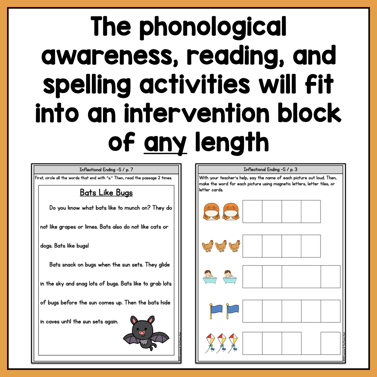 Inflectional Endings Intervention Pack | No-Prep, Phonics-Based Reading Intervention - learning-at-the-primary-pond