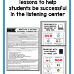 Kindergarten Listening Center Supplementary Materials - learning-at-the-primary-pond