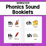 Phonics Booklets | Interactive Reference Books for K-3 Phonics Skills - learning-at-the-primary-pond