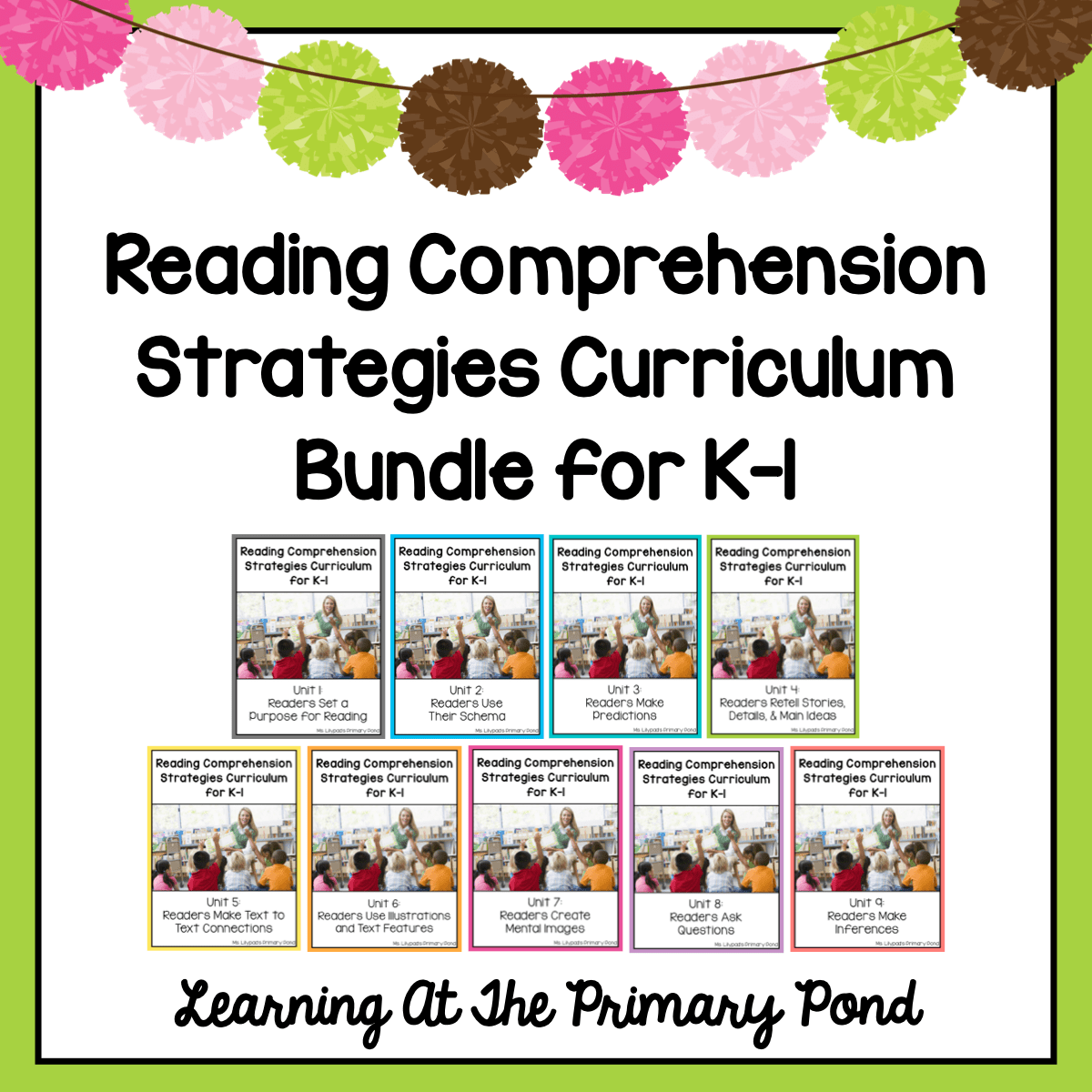 Reading Comprehension Strategies Curriculum for Kindergarten and