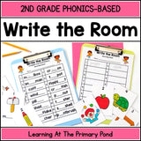 Write the Room | Phonics-Based Encoding Practice for 2nd Grade - learning-at-the-primary-pond