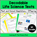 Decodable Life Science Texts | Nonfiction Decodables for 1st Grade