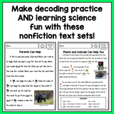 Decodable Life Science Texts | Nonfiction Decodables for 1st Grade