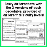 Decodable Life Science Texts | Nonfiction Decodables for 1st Grade