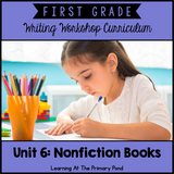 First Grade Informational Writing Lessons {1st Grade Writing Workshop Unit 6}