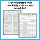 Reading Workshop BUNDLE of Second Grade Shared Reading Lessons