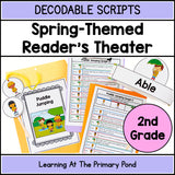 Decodable Spring-Themed Reader's Theater Play Scripts for 2nd Grade | SOR