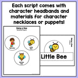 Decodable Spring-Themed Reader's Theater Play Scripts for 2nd Grade | SOR