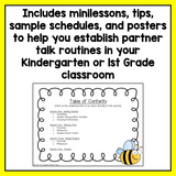 Buddy Reading Lesson Pack for K-1 (Buzzing About Books)