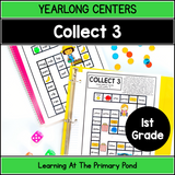 Collect 3 Center Activities for 1st Grade | Year Long Literacy Centers