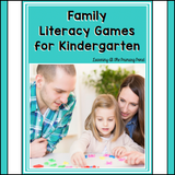 Family Literacy Games {Take-Home Reading Activities for Kindergarten}