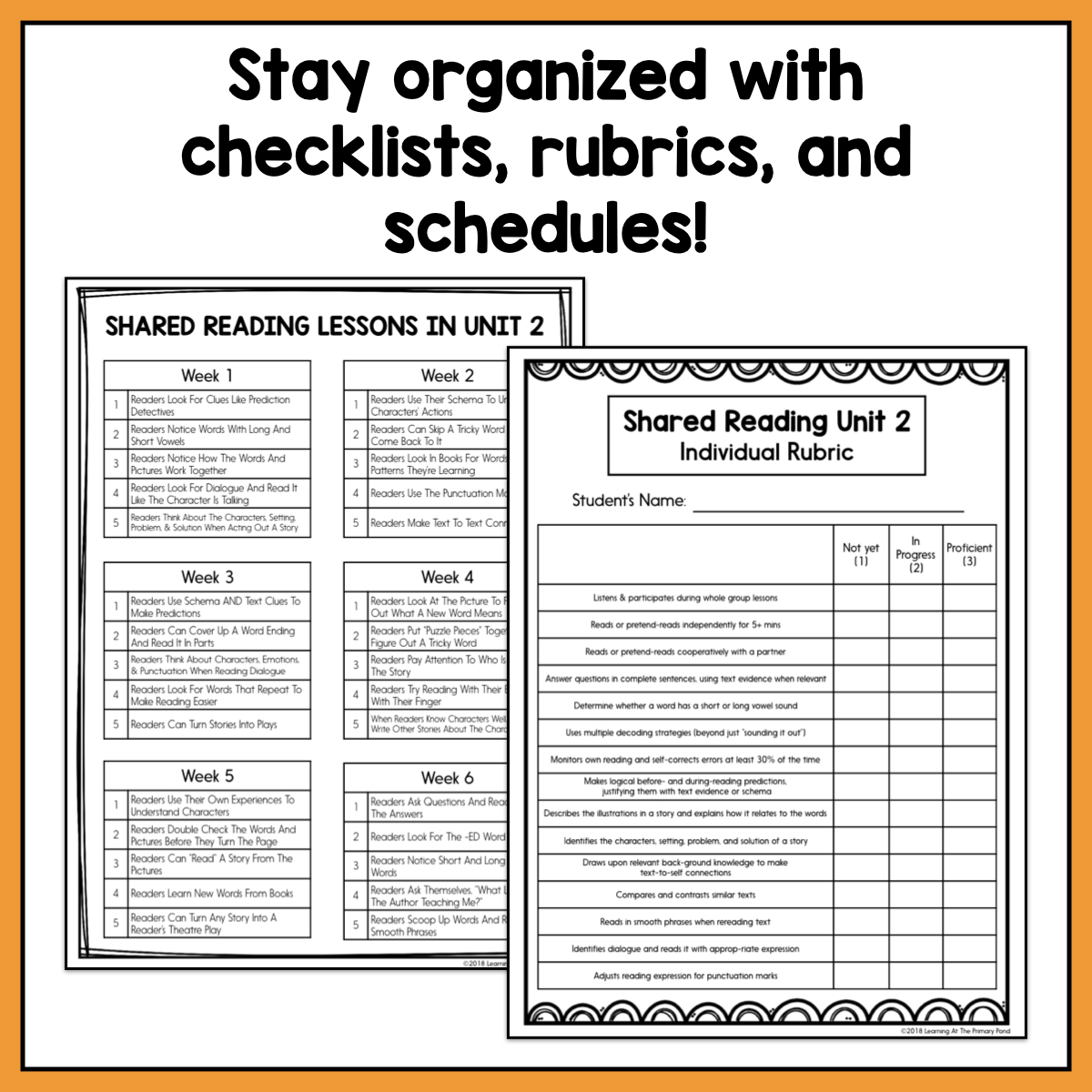 Shared Reading First Grade First Grade Reading Workshop BUNDLE of Shared Reading Lessons ...