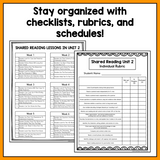 First Grade Reading Workshop BUNDLE of Shared Reading Lessons