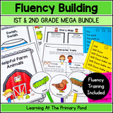 *Fluency Building Mega Bundle for 1st and 2nd Grade
