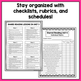 Reading Workshop BUNDLE of Kindergarten Shared Reading Lessons