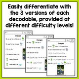 Decodable Life Science Texts | Nonfiction Decodables for Kindergarten