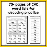 CVC Word Success Bundle*
