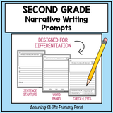 Second Grade Narrative Writing Prompts For Differentiation