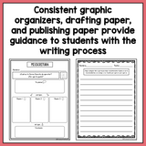 SPANISH Writing Prompts for First Grade Opinion Writing