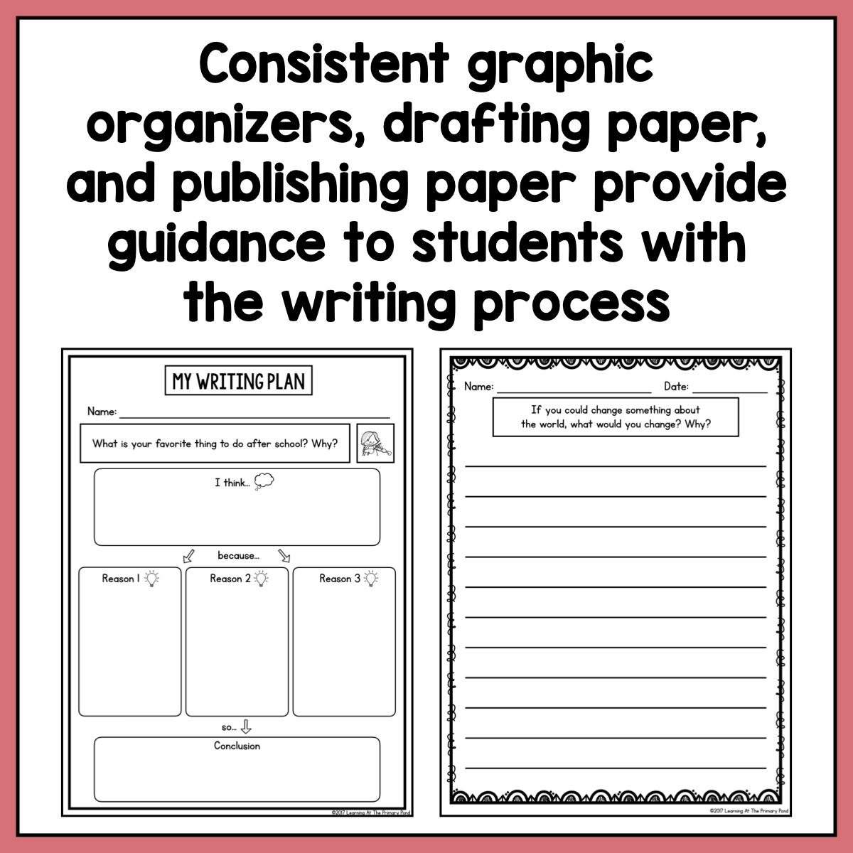 First Grade Opinion Writing Prompts For Differentiation – Learning