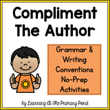 Grammar & Writing Conventions No-Prep Interactive Whiteboard Passages