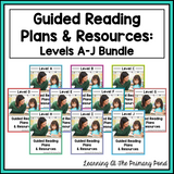 Levels A Through J BUNDLE - Guided Reading Activities and Lesson Plans