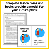 Levels A Through D BUNDLE - Guided Reading Activities and Lesson Plans