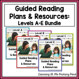 Levels A Through E BUNDLE - Guided Reading Activities and Lesson Plans
