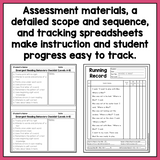 Levels A Through E BUNDLE - Guided Reading Activities and Lesson Plans