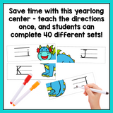 Puzzle Writing Center Activities for Kindergarten | Year Long Literacy Centers