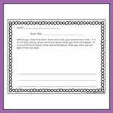 Reading Comprehension Worksheets and Prompts for Kindergarten, First, or Second (K-2)