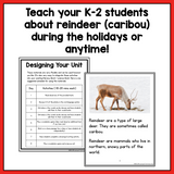 Reindeer | A Nonfiction Mini-Unit for K-2