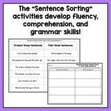 Sentence Shuffle Center Activities for 2nd Grade | Year Long Literacy Centers