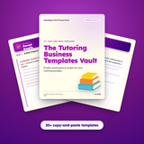 The Tutoring Business Templates Vault