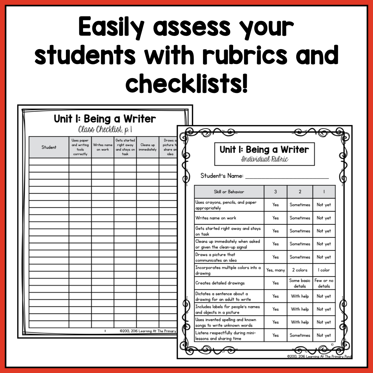Kindergarten Writing Workshop Introduction Unit {Kinder Writing Worksh ...