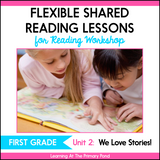 First Grade Shared Reading Lessons for Reading Workshop: Unit 2