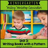 Kindergarten Patterned Book Writing Lessons {Kinder Writing Workshop Unit 3}