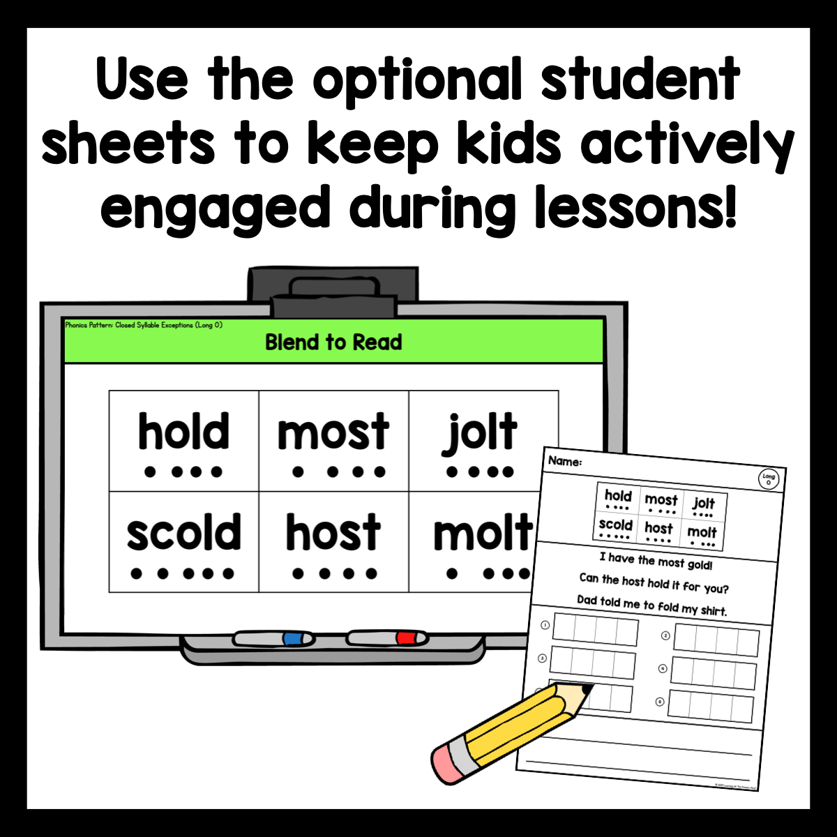 Closed Syllable Exceptions Google Slides | - ILD, - OST, - OLD, - IND, - OLT - Learning at the Primary Pond