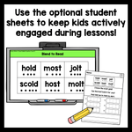 Closed Syllable Exceptions Google Slides | - ILD, - OST, - OLD, - IND, - OLT - Learning at the Primary Pond