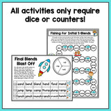 Consonant Blends Games: First Grade No-Prep Phonics - learning-at-the-primary-pond