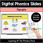 Consonant Digraphs Phonics Slides | Google Slides Phonics Digital Resources - Learning at the Primary Pond