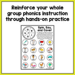 CVC Word Games: First Grade No-Prep Phonics - learning-at-the-primary-pond