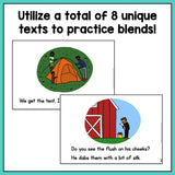 Decodable Readers | Beginning & Ending Blends Reading Passages | 1st Grade Set 3 | SOR aligned - learning-at-the-primary-pond